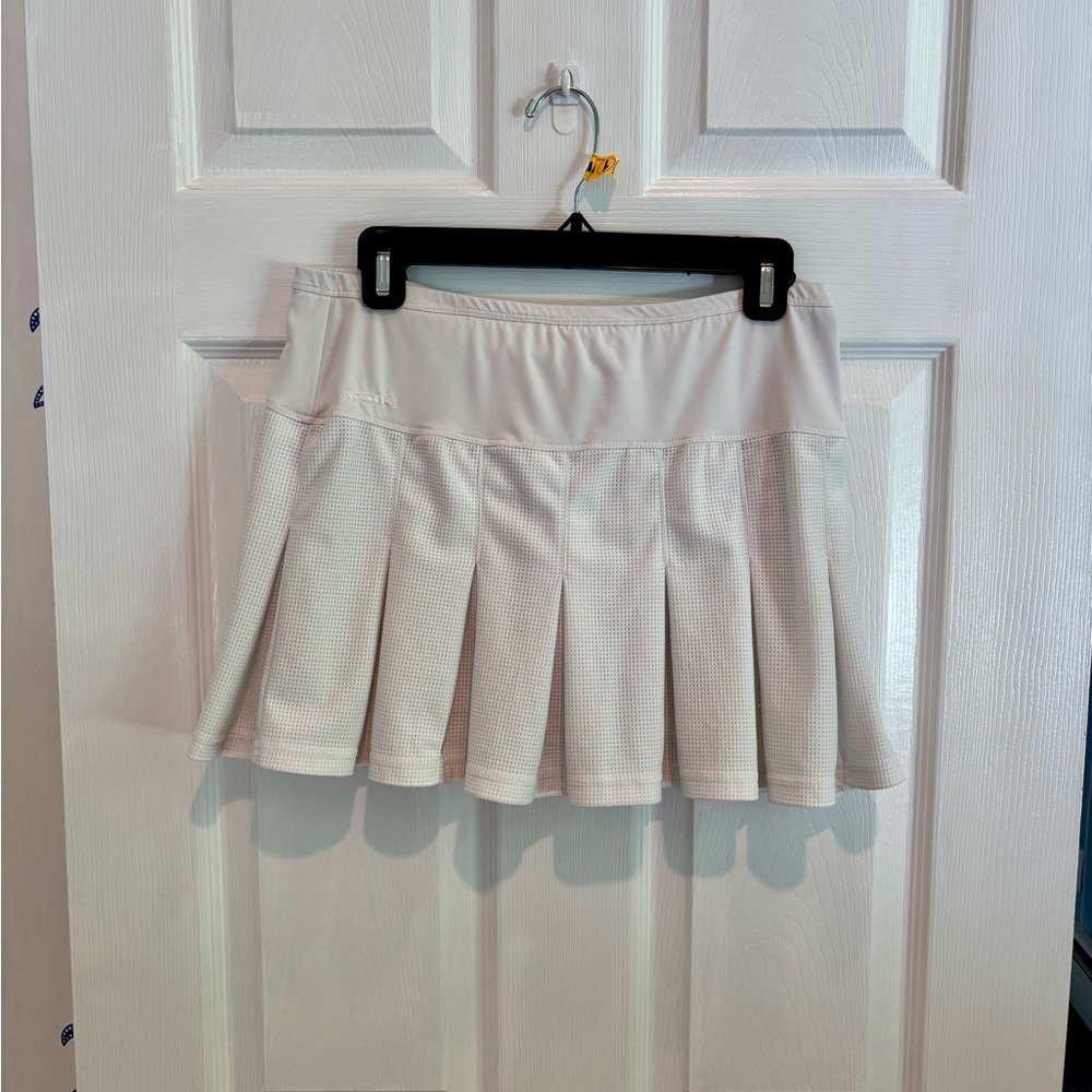 White Pleated Pickleball/Tennis Skort
